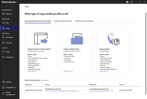 sharegate copy-site